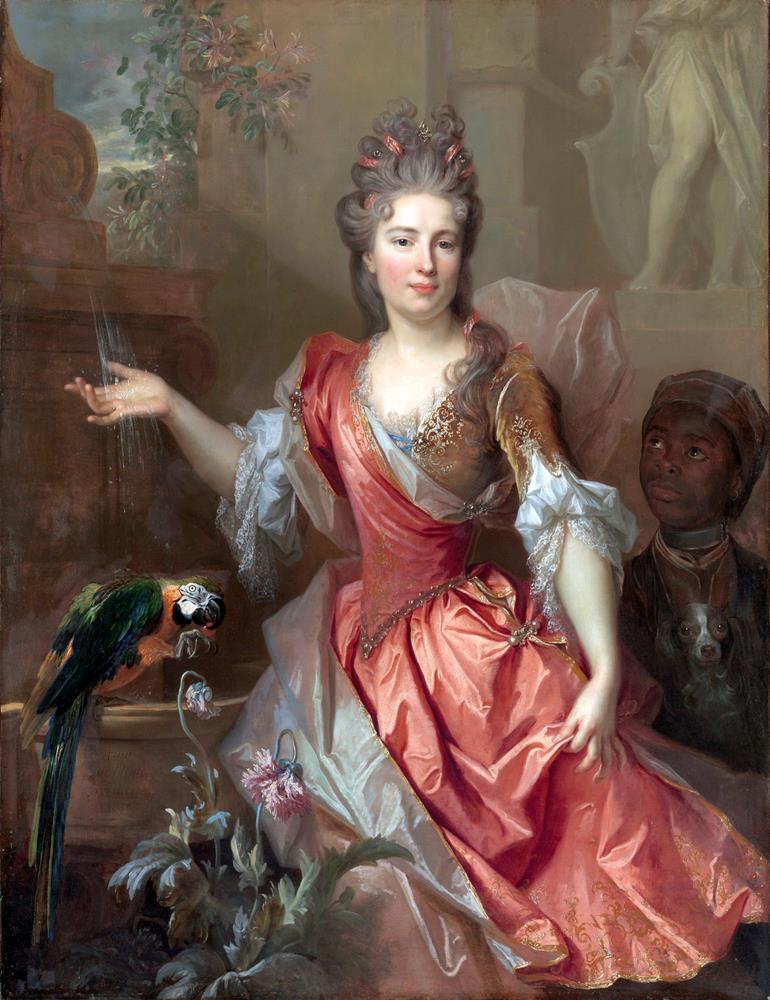 Портрет женщины (возможно, мадам Клод Ламбер де Ториньи)